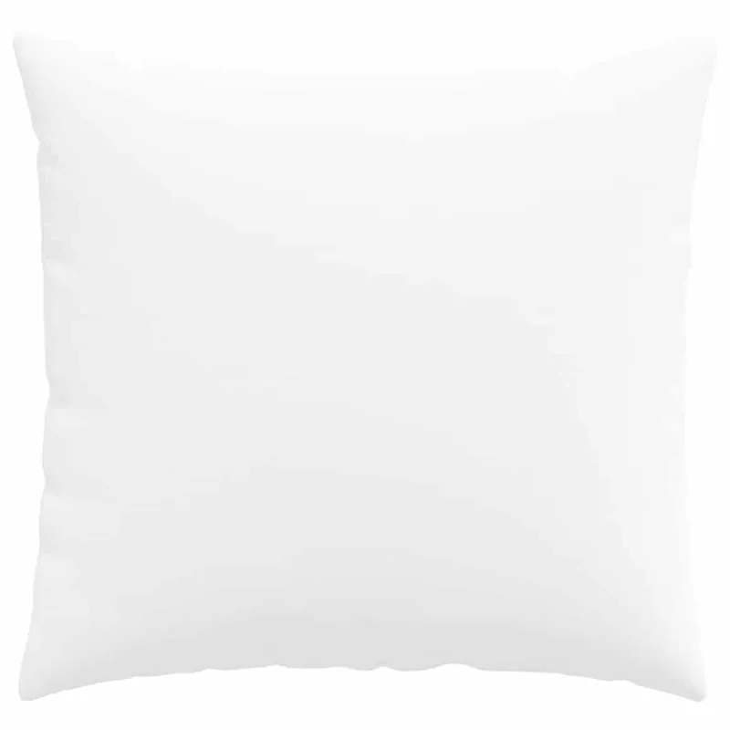 Sofa Pagalvės 2 pcs Balta 50 x 50 cm audinys