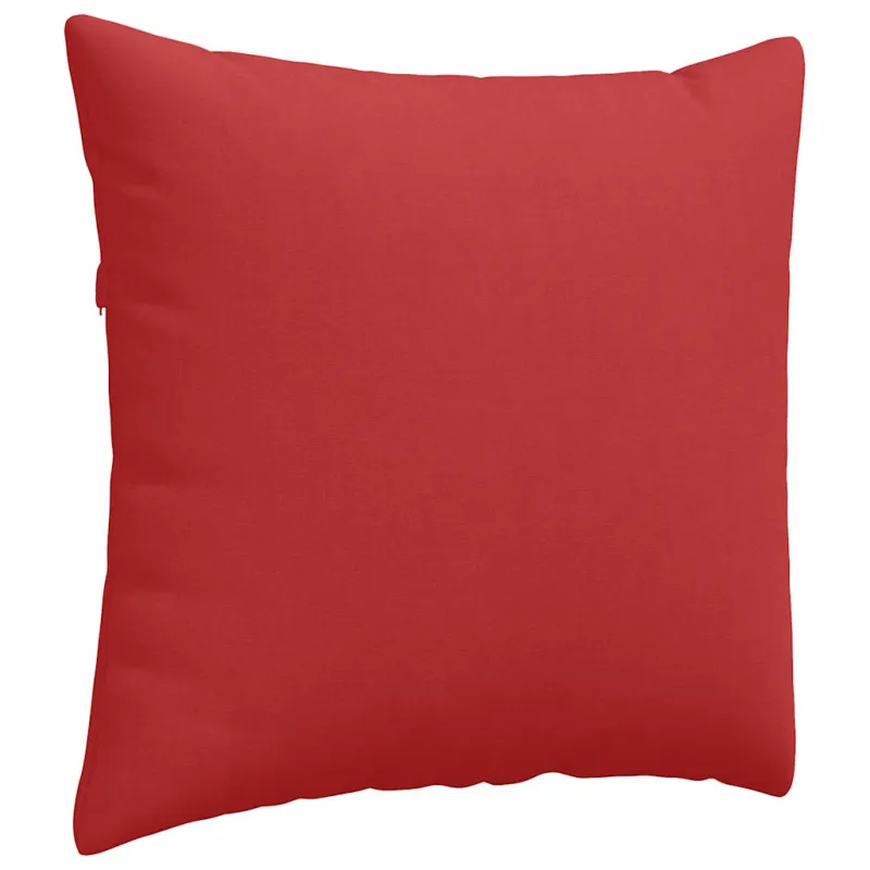 Sofa Pagalvės 2 pcs Raudona 50 x 50 cm audinys