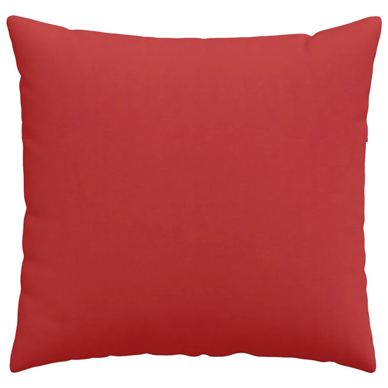 Sofa Pagalvės 2 pcs Raudona 50 x 50 cm audinys