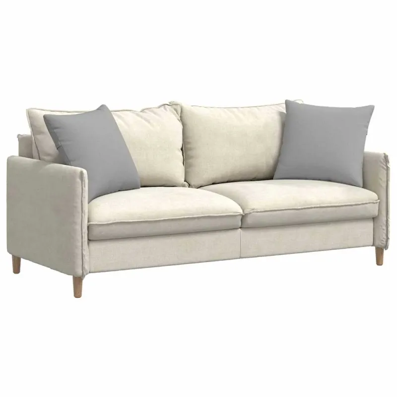 Sofa Pagalvės 2 pcs Debesų pilka 50 x 50 cm audinys