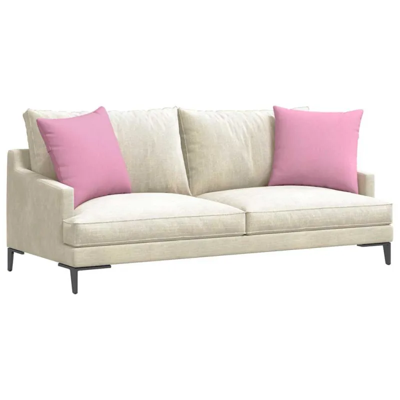 Sofa Pagalvės 2 pcs Rožinė 50 x 50 cm audinys