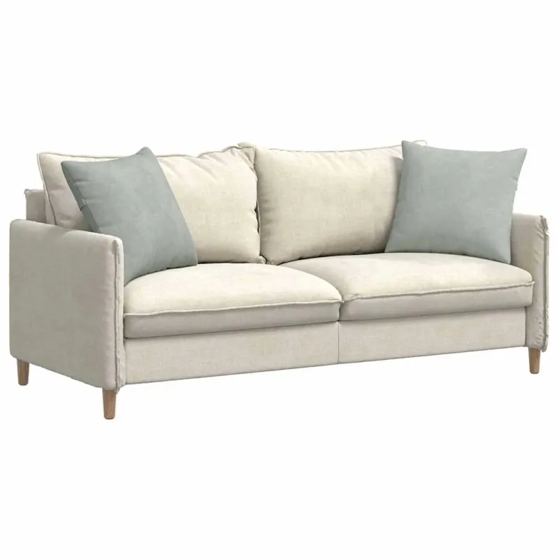 Sofa Pagalvės 2 pcs Šviesiai pilka 50 x 50 cm