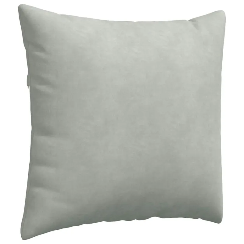 Sofa Pagalvės 2 pcs Šviesiai pilka 50 x 50 cm