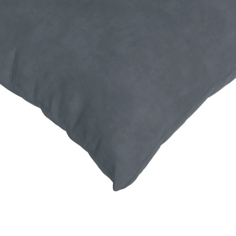 Sofa Pagalvės 2 pcs Tamsiai pilka 50 x 50 cm Kordūrinis audinys