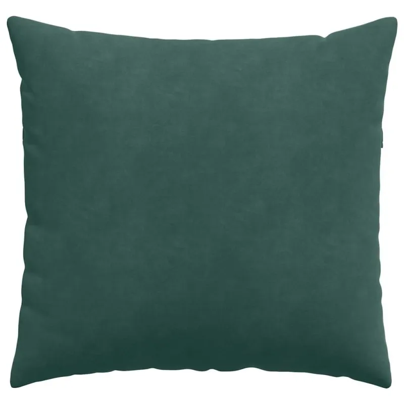 Sofa Pagalvės 2 pcs Tamsiai žalia 50 x 50 cm Kordūrinis audinys