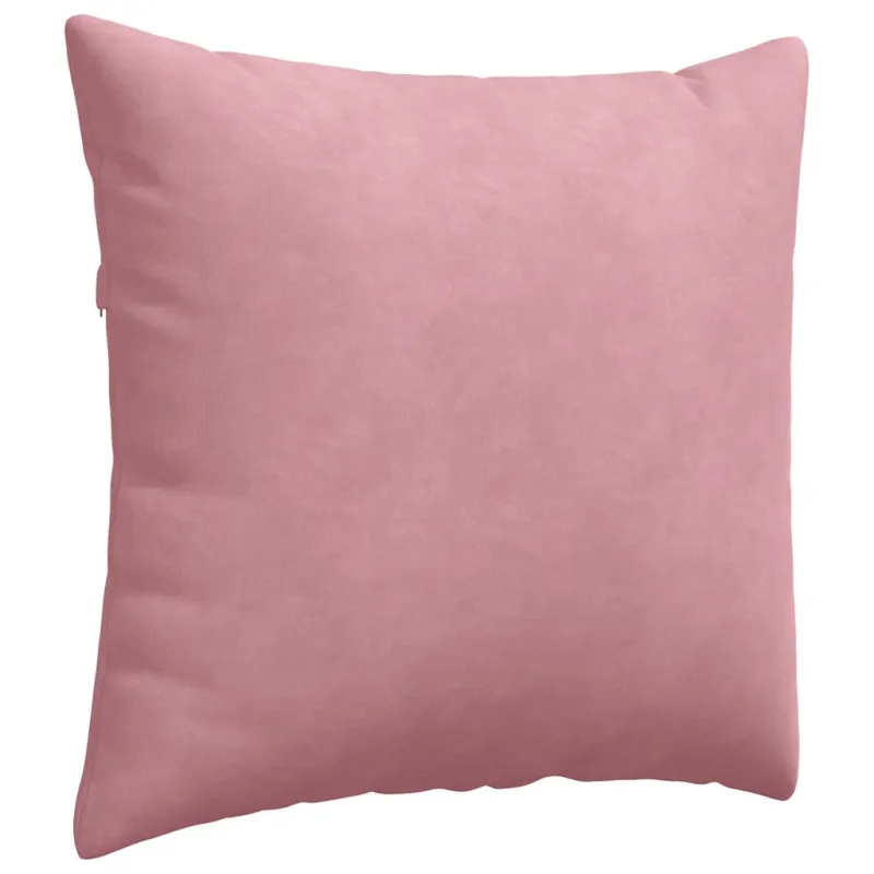 Sofa Pagalvės 2 pcs Rožinė 50 x 50 cm Kordūrinis audinys