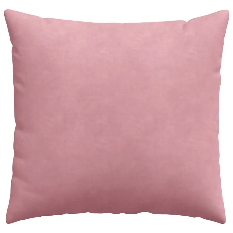 Sofa Pagalvės 2 pcs Rožinė 50 x 50 cm Kordūrinis audinys
