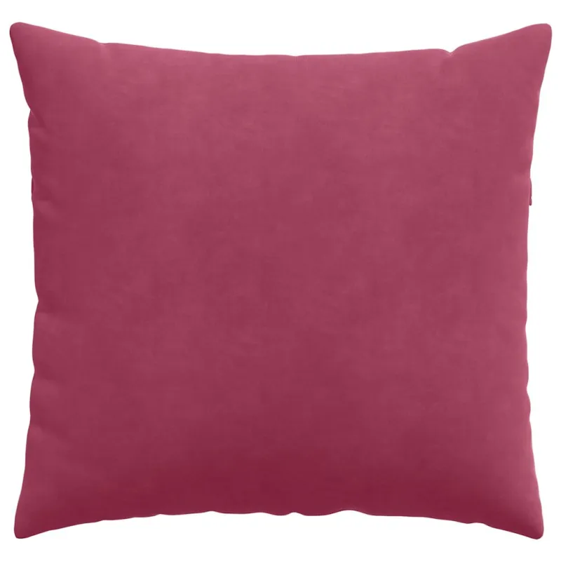 Sofa Pagalvės 2 pcs Vyno raudona 50 x 50 cm Kordūrinis audinys