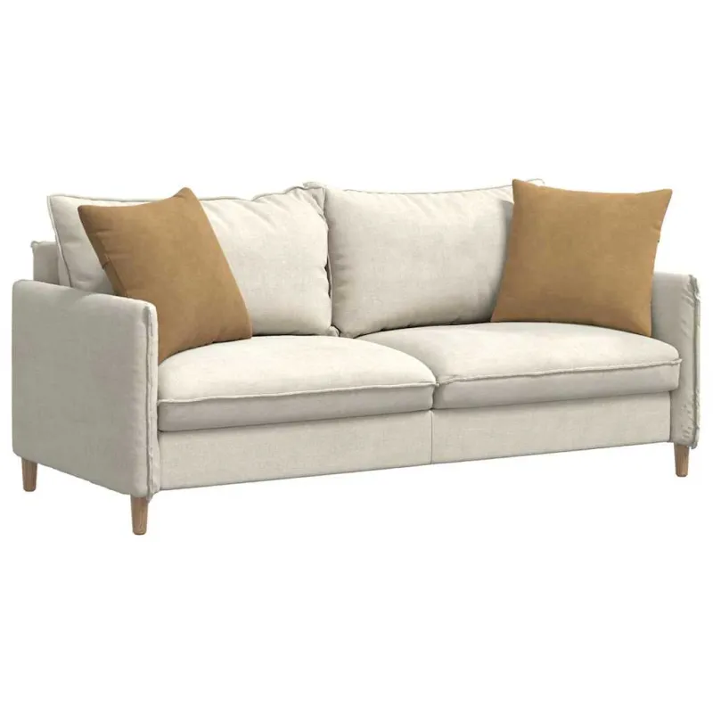 Sofa Pagalvės 2 pcs Ruda 50 x 50 cm Kordūrinis audinys