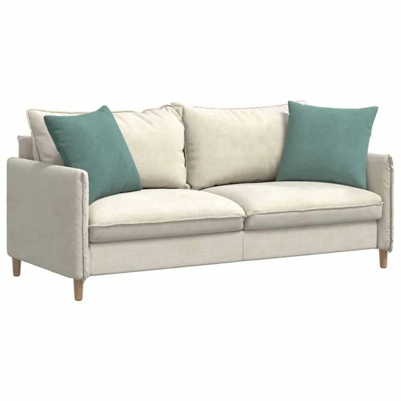 Sofa Pagalvės 2 pcs Jūrinė žalia 50 x 50 cm Kordūrinis audinys