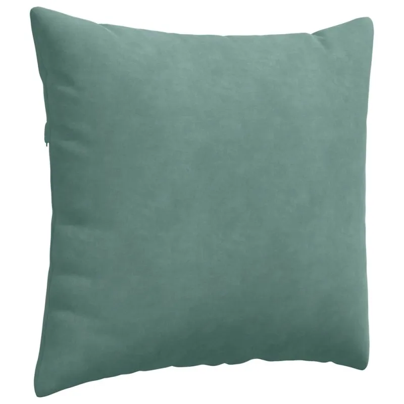 Sofa Pagalvės 2 pcs Jūrinė žalia 50 x 50 cm Kordūrinis audinys