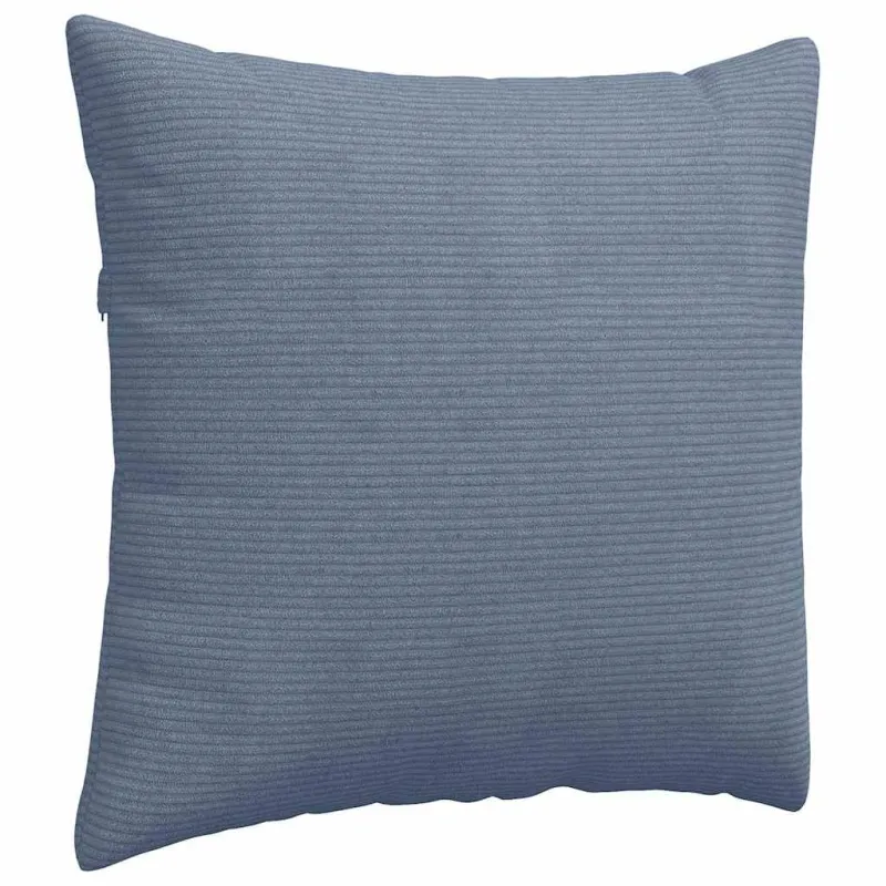Sofa Pagalvės 2 pcs Mėlyna 50 x 50 cm Kordūrinis audinys
