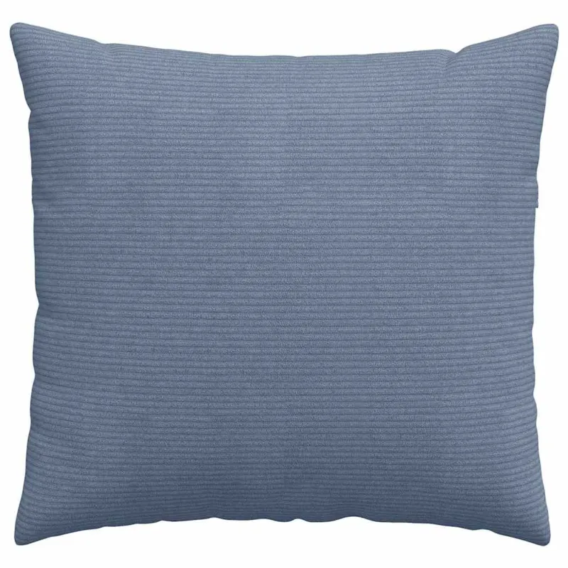 Sofa Pagalvės 2 pcs Mėlyna 50 x 50 cm Kordūrinis audinys