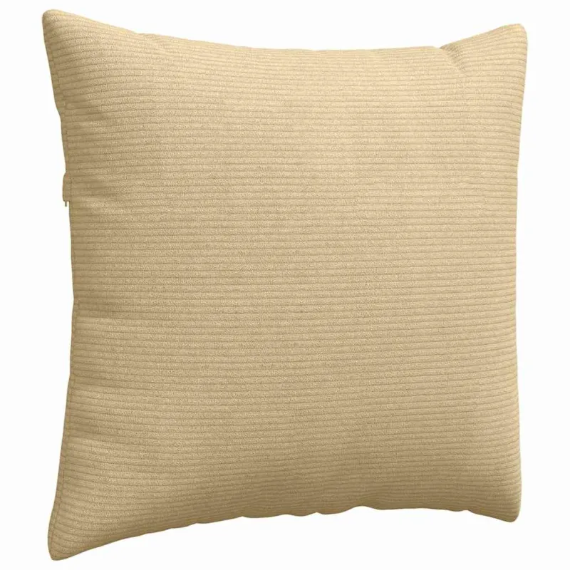 Sofa Pagalvės 2 pcs Pilkai žalia 50 x 50 cm Kordūrinis audinys