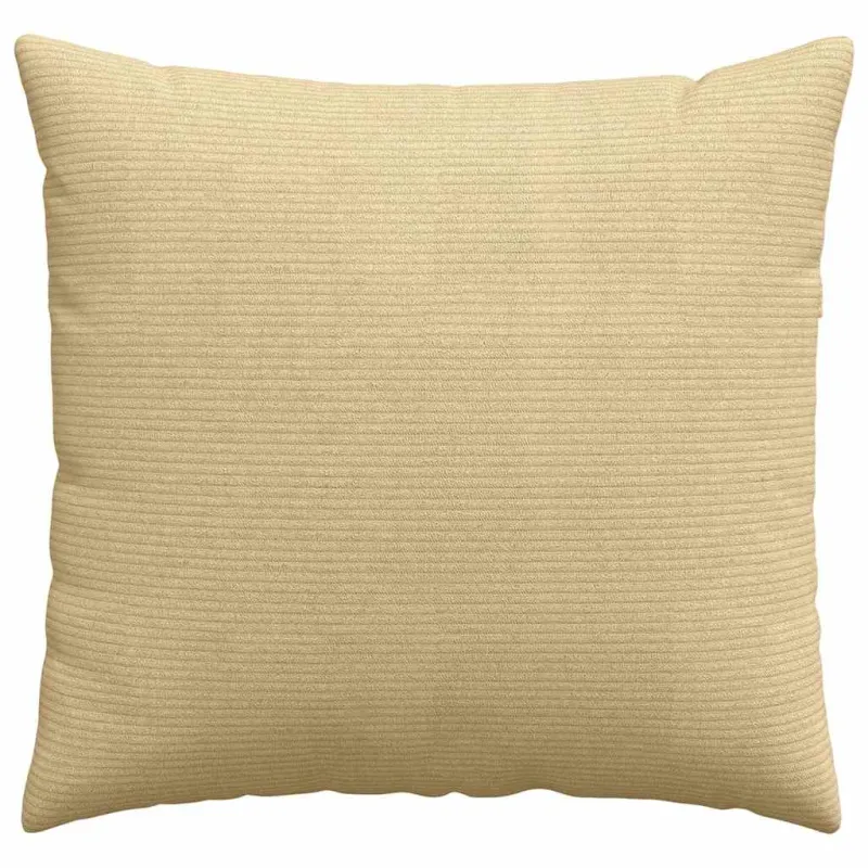 Sofa Pagalvės 2 pcs Pilkai žalia 50 x 50 cm Kordūrinis audinys