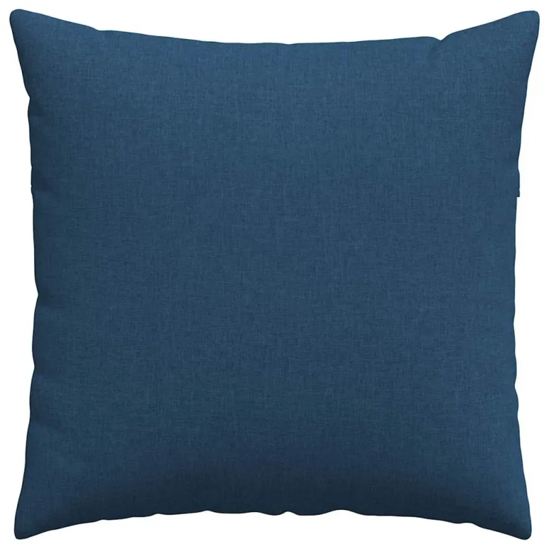Sofa Pagalvės 2 pcs Mėlyna 60 x 60 cm audinys