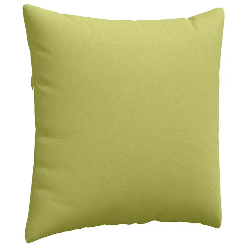 Sofa Pagalvės 2 pcs Šviesiai žalia 60 x 60 cm audinys