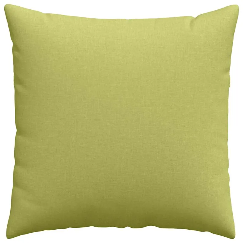 Sofa Pagalvės 2 pcs Šviesiai žalia 60 x 60 cm audinys