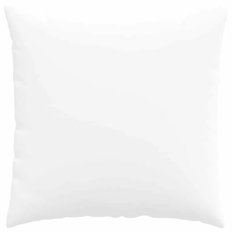 Sofa Pagalvės 2 pcs Balta 60 x 60 cm audinys