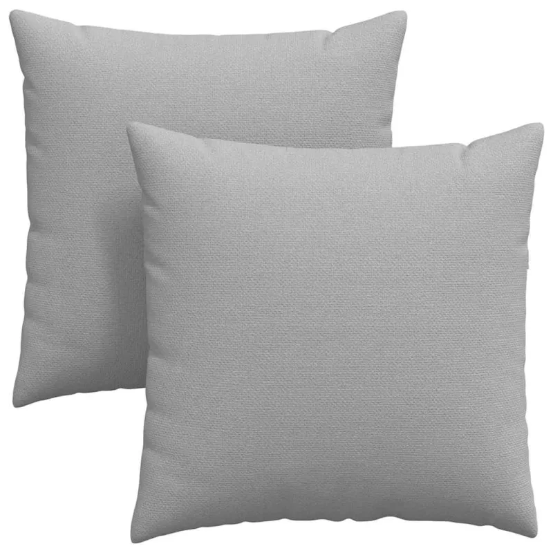 Sofa Pagalvės 2 pcs Debesų pilka 60 x 60 cm audinys