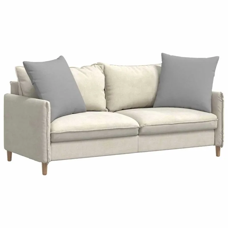 Sofa Pagalvės 2 pcs Debesų pilka 60 x 60 cm audinys