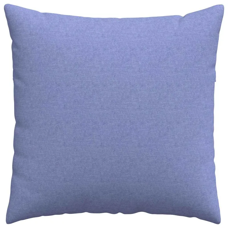Sofa Pagalvės 2 pcs Džinsinės mėlynos 60 x 60 cm audinys