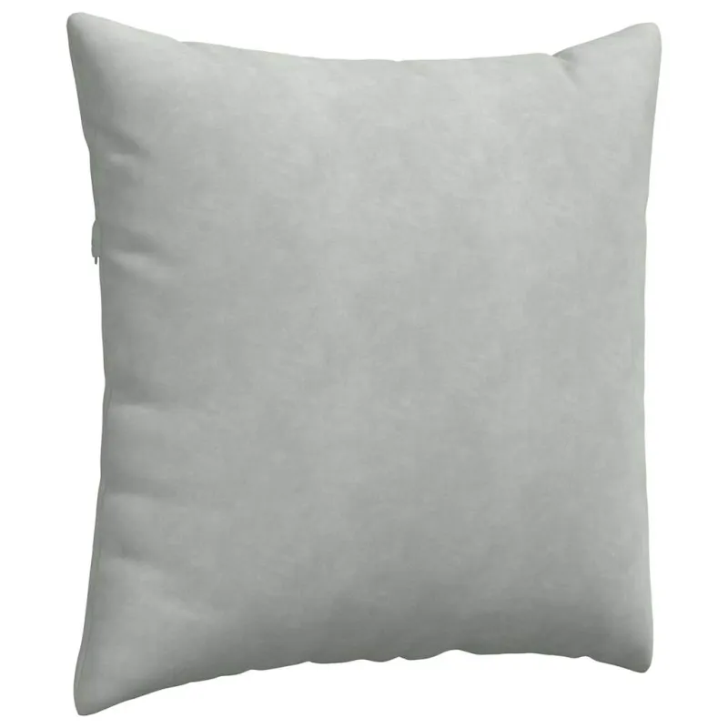 Sofa Pagalvės 2 pcs Šviesiai pilka 60 x 60 cm