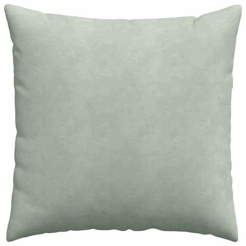 Sofa Pagalvės 2 pcs Šviesiai pilka 60 x 60 cm