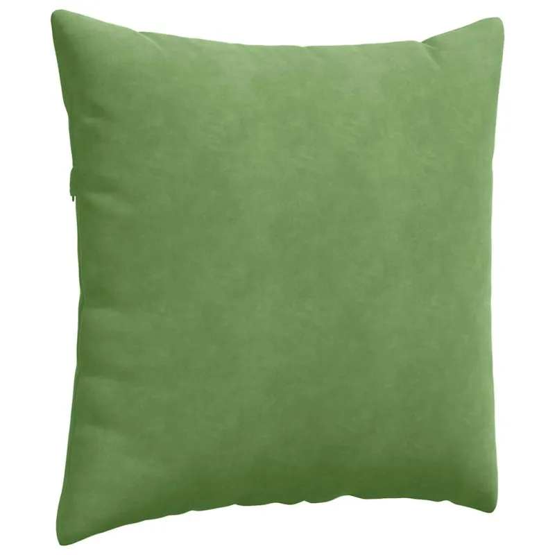 Sofa Pagalvės 2 pcs Šviesiai žalia 60 x 60 cm