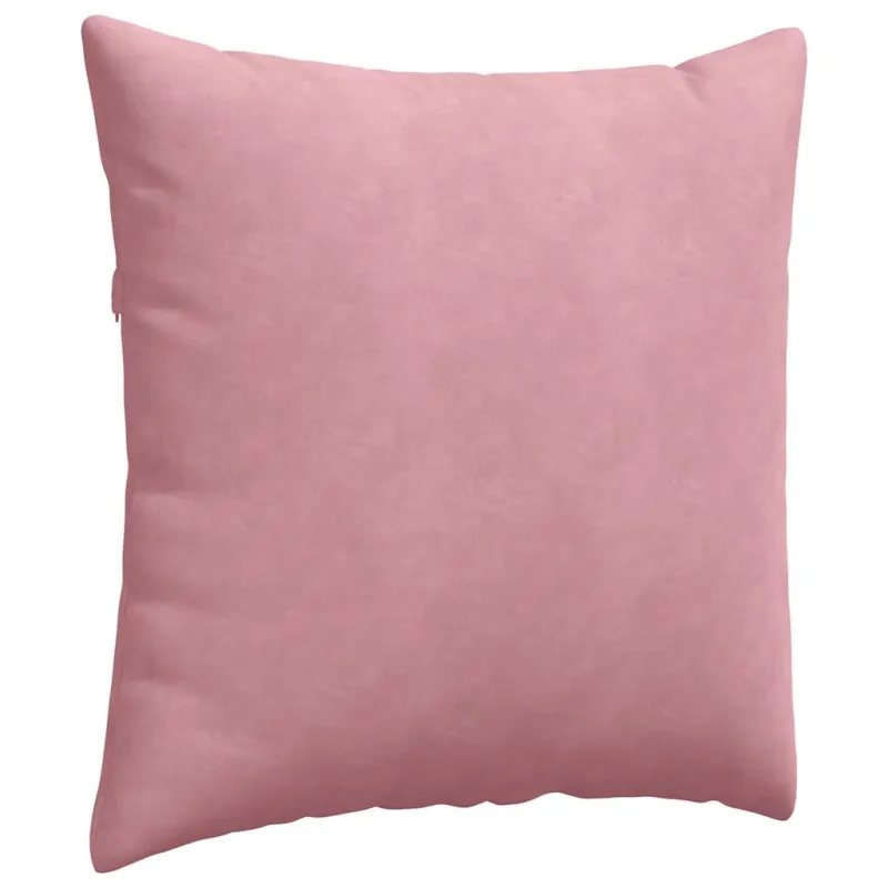 Sofa Pagalvės 2 pcs Rožinė 60 x 60 cm Kordūrinis audinys