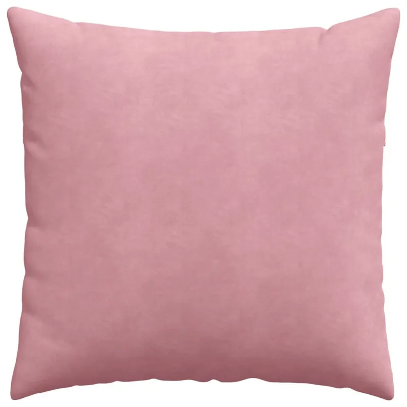 Sofa Pagalvės 2 pcs Rožinė 60 x 60 cm Kordūrinis audinys