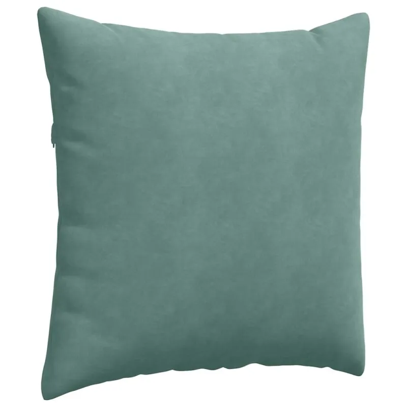 Sofa Pagalvės 2 pcs Jūrinė žalia 60 x 60 cm Kordūrinis audinys