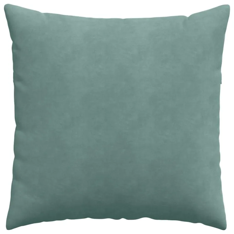 Sofa Pagalvės 2 pcs Jūrinė žalia 60 x 60 cm Kordūrinis audinys