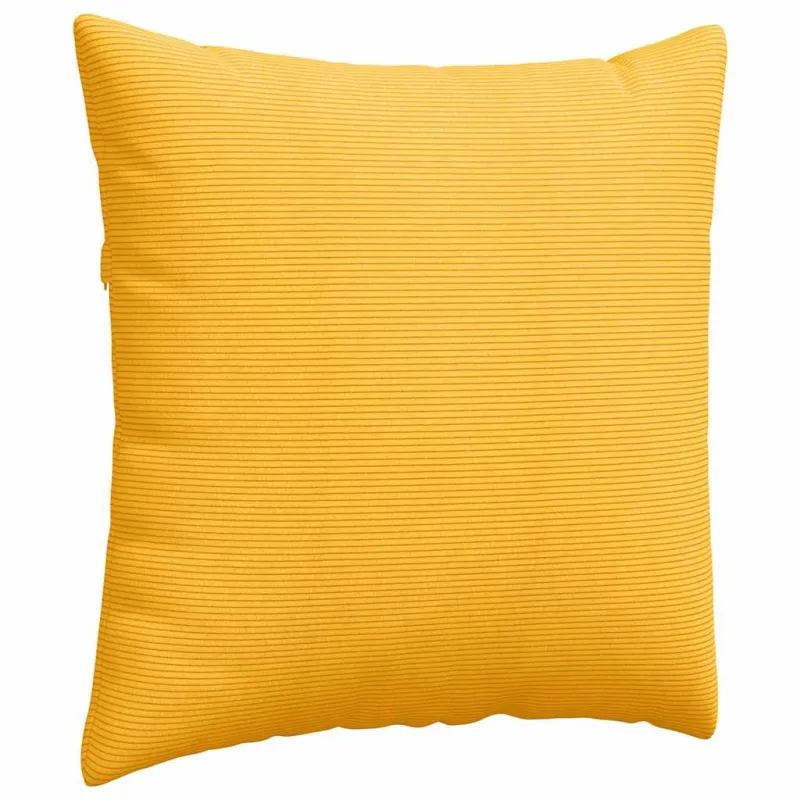Sofa Pagalvės 2 pcs Šviesi geltona 60 x 60 cm