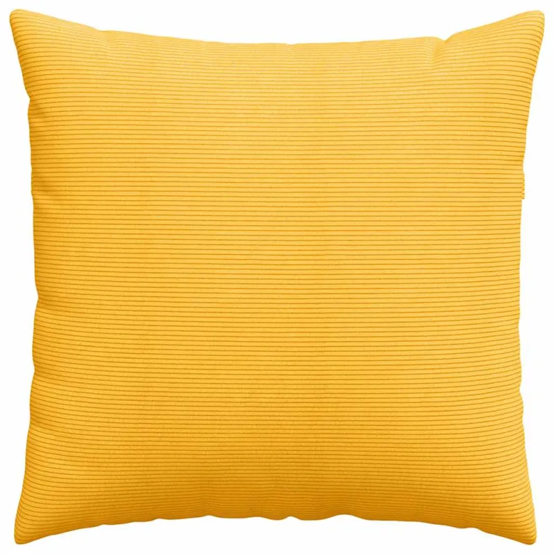 Sofa Pagalvės 2 pcs Šviesi geltona 60 x 60 cm