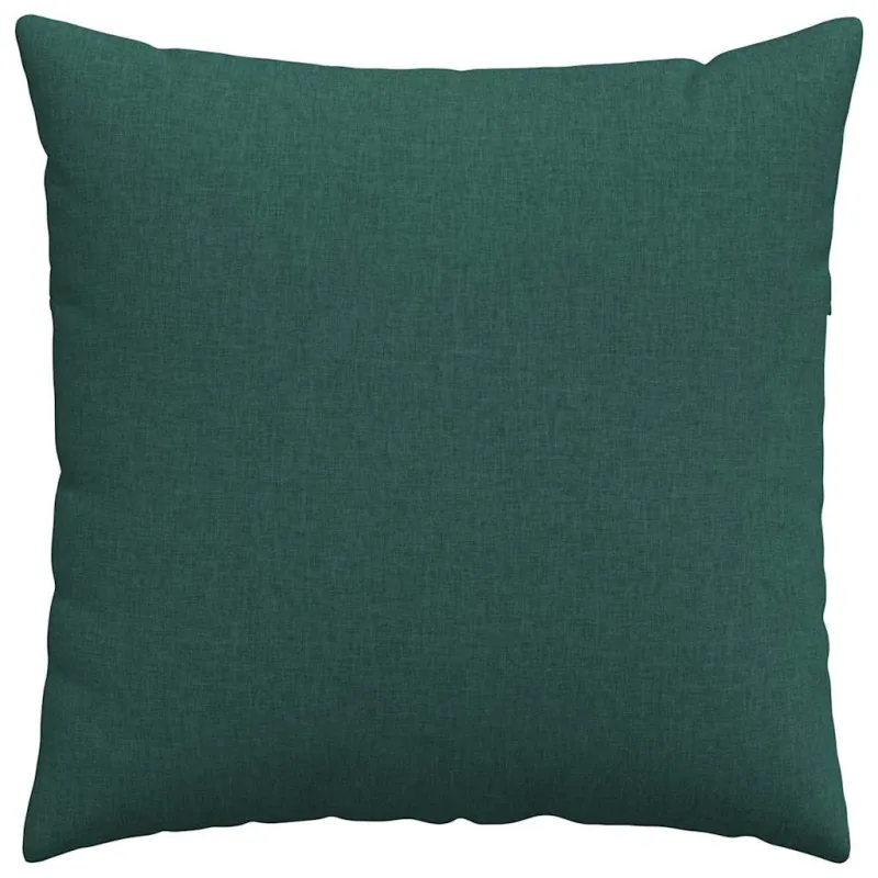 Sofa Pagalvės 2 pcs Tamsiai žalia 80 x 80 cm audinys