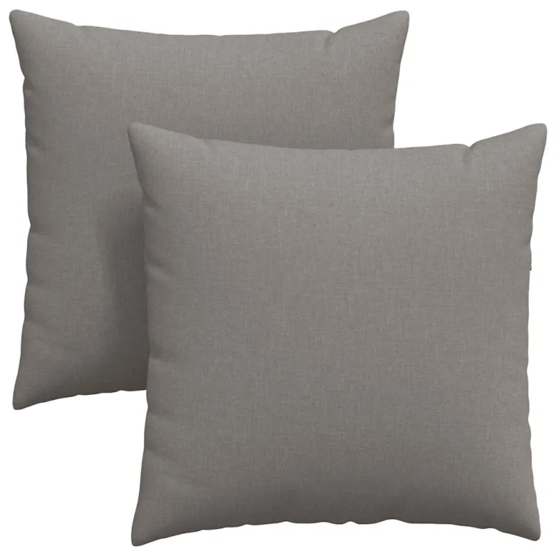 Sofa Pagalvės 2 pcs Tortora 80 x 80 cm audinys