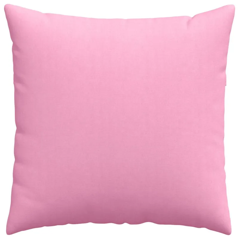 Sofa Pagalvės 2 pcs Rožinė 80 x 80 cm audinys