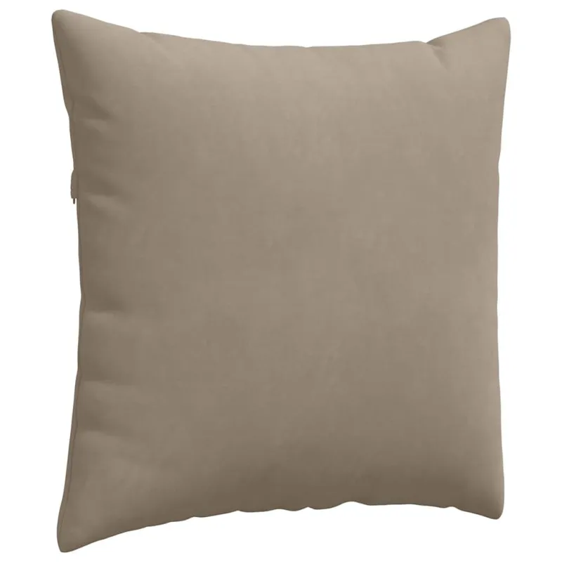 Sofa Pagalvės 2 pcs Taupe 80 x 80 cm audinys