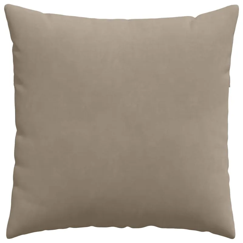 Sofa Pagalvės 2 pcs Taupe 80 x 80 cm audinys