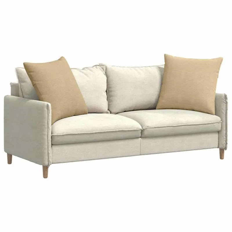 Sofa Pagalvės 2 pcs Pilkai žalia 80 x 80 cm Kordūrinis audinys