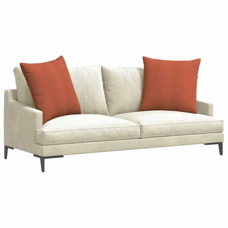 Sofa Pagalvės 2 pcs Raudona oranžinė 80 x 80 cm