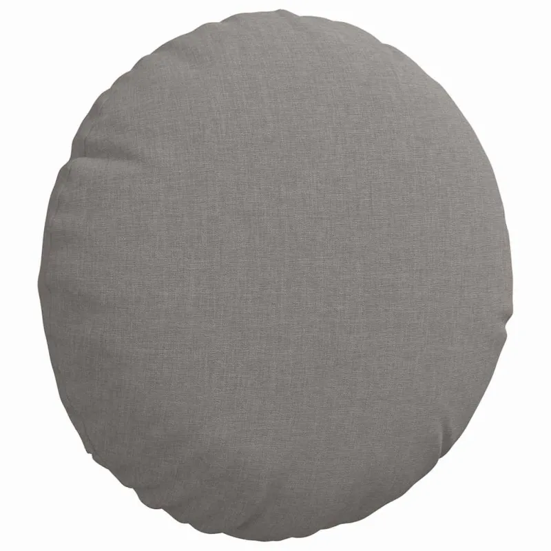 Sėdynių pagalvėlės 2 pcs Taupe Ø30 x 13 cm audinys