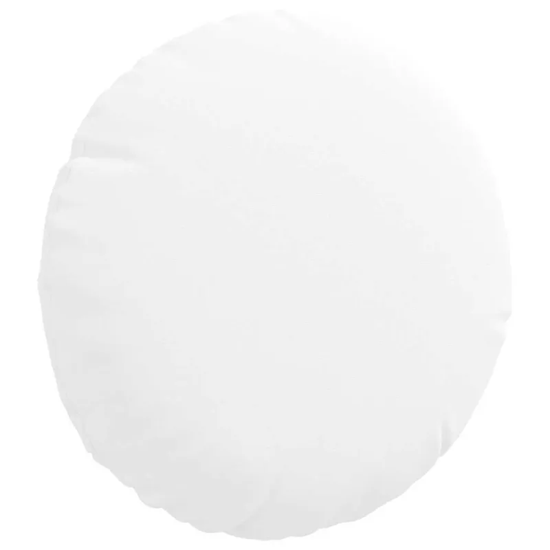 Sėdynių pagalvėlės 2 pcs Balta Ø30 x 13 cm audinys