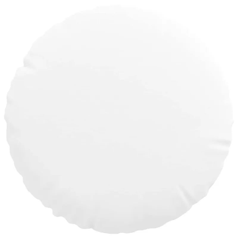 Sėdynių pagalvėlės 2 pcs Balta Ø30 x 13 cm audinys