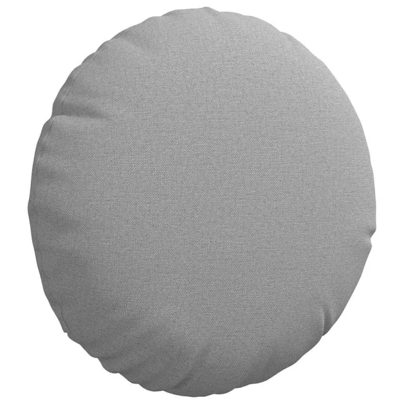 Sėdynių pagalvėlės 2 pcs Debesų pilka Ø30 x 13 cm audinys