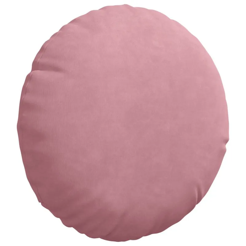 Sėdynių pagalvėlės 2 pcs Rožinė Ø30 x 13 cm Aksomas