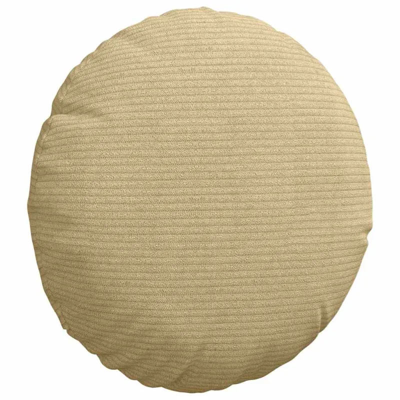 Sėdynių pagalvėlės 2 pcs Pilkai žalia Ø30 x 13 cm