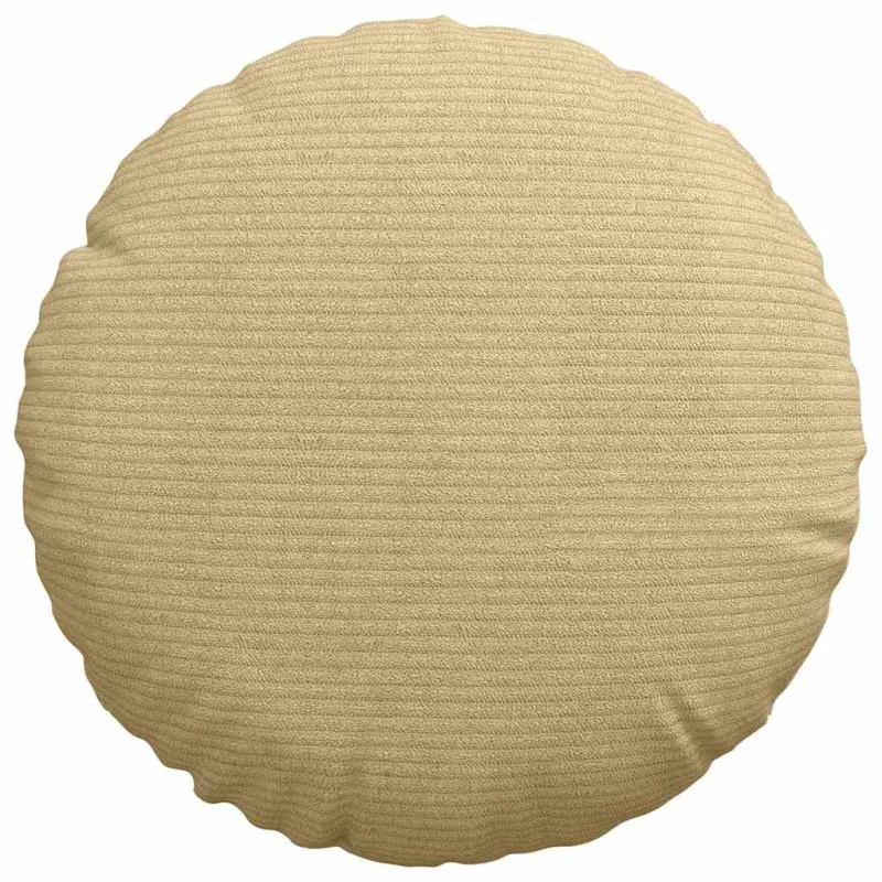 Sėdynių pagalvėlės 2 pcs Pilkai žalia Ø30 x 13 cm