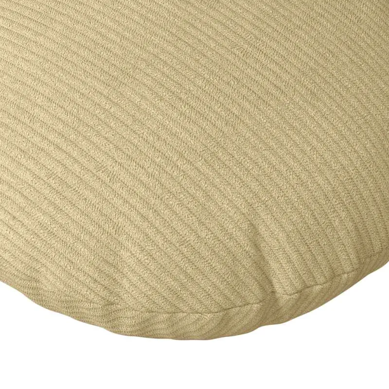 Sėdynių pagalvėlės 2 pcs Pilkai žalia Ø30 x 13 cm